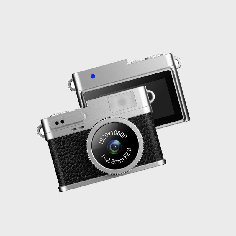 📸✨ Retro-Minikamera – Kompakte Schmuckkamera im Vintage-Design für scharfe, spontane Erinnerungsfotos! ✨🎞️