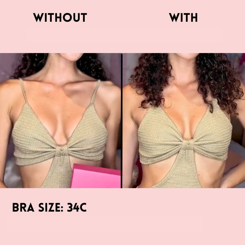 🌷Unsichtbare Diva trägerloser rückenfreier Push-up-BH