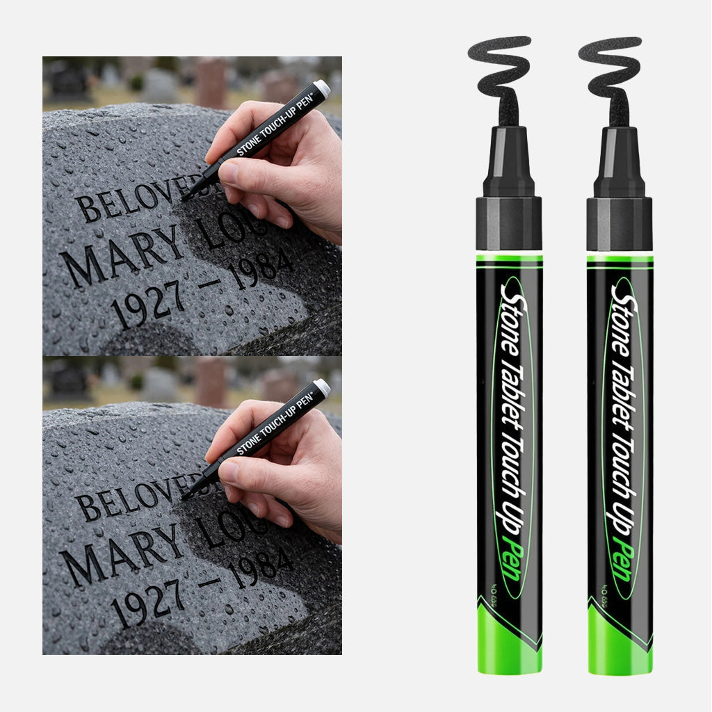🎁 1 kaufen, 1 gratis erhalten 🐦 Goldfarbene Grabstein-Klammer zur Restaurierung verblasster Grabsteininschriften
