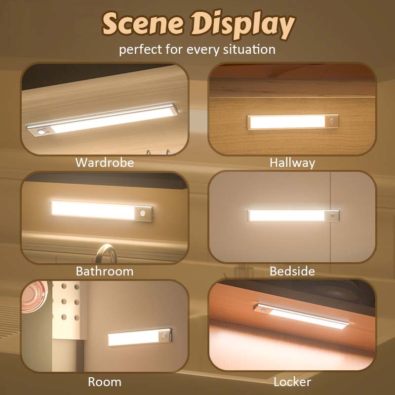 3-Color Adjustable Motion Sensor Light