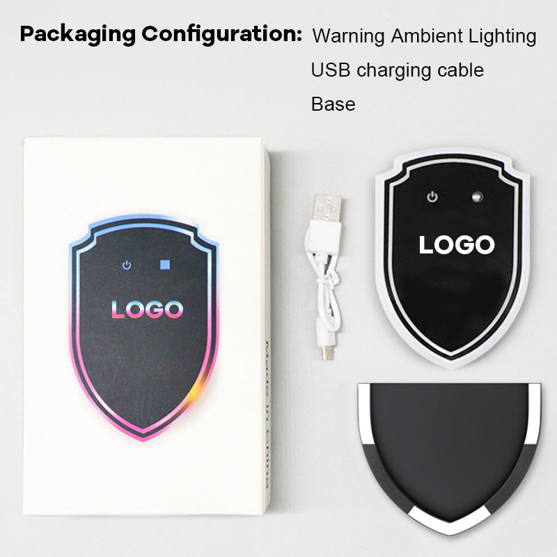 Ambientebeleuchtung für die Seitenfenster des Fahrzeugs