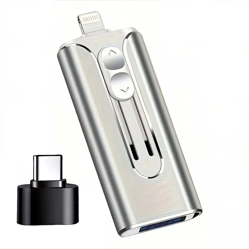 š„Het FƶrsƤljning - 49% Rabattš„16 ~ 256 GB Micro USB + 8 Pin + USB 3.0 4 in 1 Praktischer U-Disk-Dator