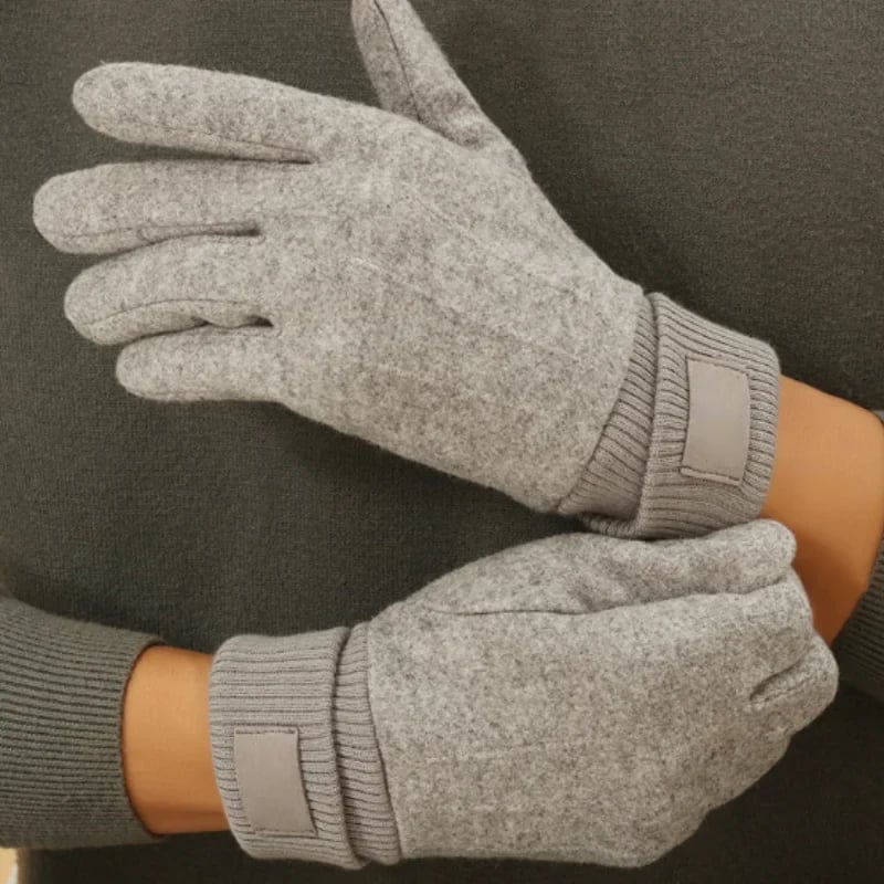 🧤✨ Arlo Cashmere-Look Touchscreen Handschuhe – Doppelseitiges Mikrofaser-Fleece für Elegante Wärme! ✨📱