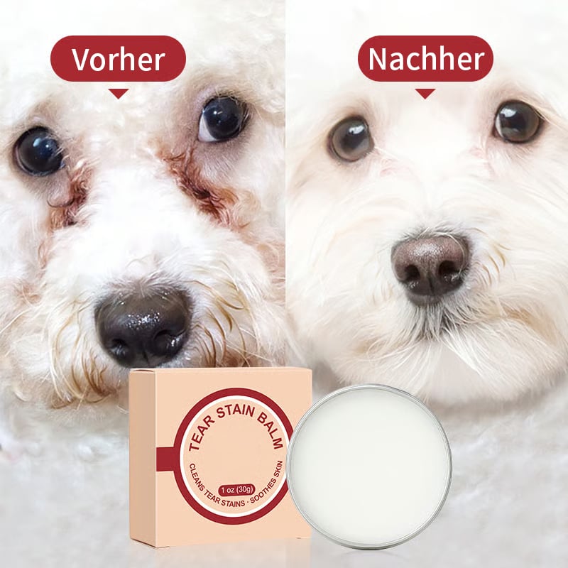 👀✨PET Tränenflecken-Schutzcreme & Bürsten-Set 🐱🐶 für Hunde und Katzen