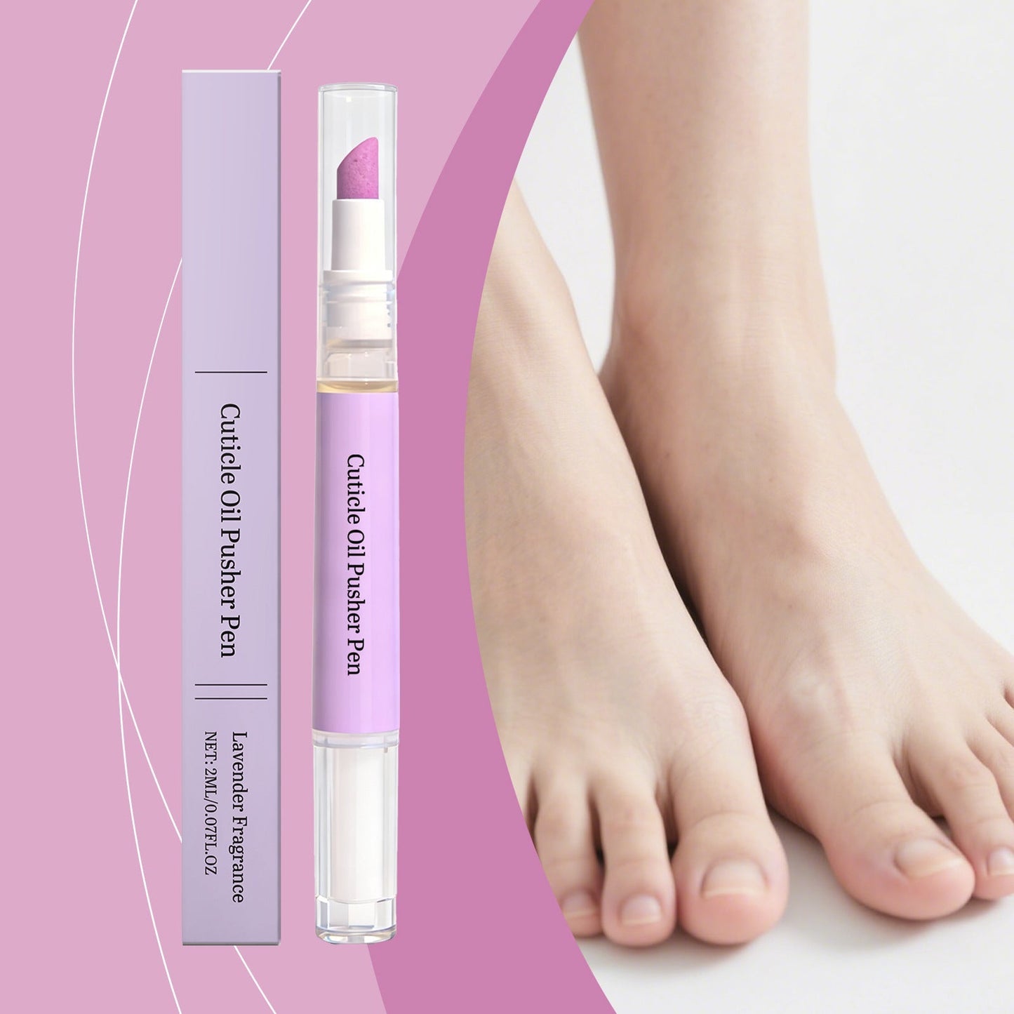 💅✨ Nagelhautöl in Stiftform – tragbare Feuchtigkeit für trockene Nagelhaut und brüchige Nägel mit Lavendelduft! ✨🖊️