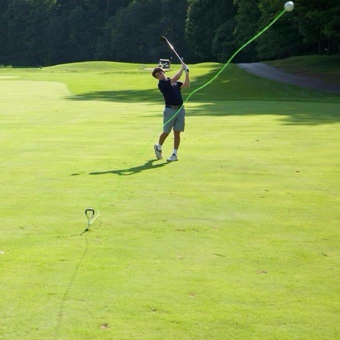 Golf-Trainingstool für Driver und Eisen