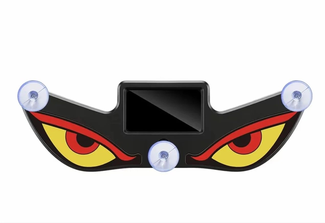 „Solar Demon Eye“ LED-Fensterleuchte für das Auto