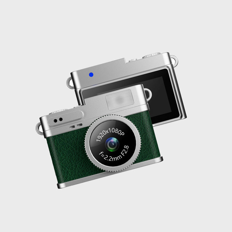 📸✨ Retro-Minikamera – Kompakte Schmuckkamera im Vintage-Design für scharfe, spontane Erinnerungsfotos! ✨🎞️