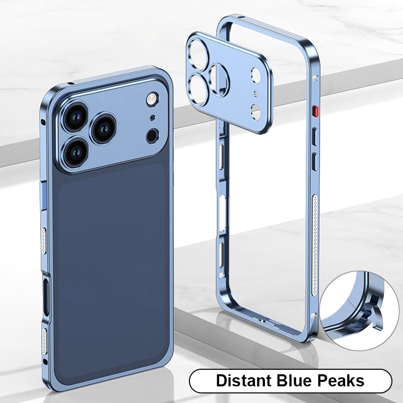 Metalllinse Aluminiumlegierung Rahmen Handytasche