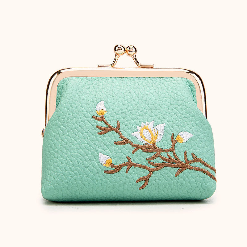 MINI MAESTRO Stickerei-Portemonnaie | Ultradünn & Organisiert