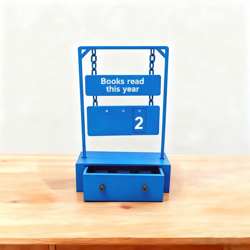 📚 Hängender Buchzähler