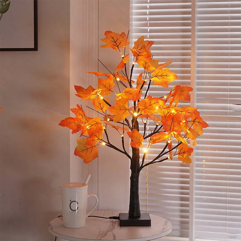 🌳LED-Birkenbaum Halloween Lichter✨