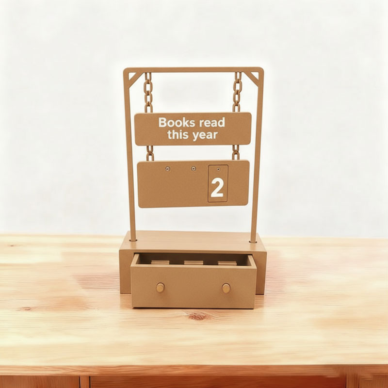 📚 Hängender Buchzähler