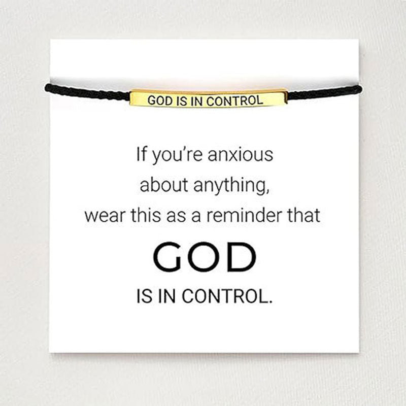 ✨📿 Geflochtenes Edelstahlarmband – Verstellbares Armband mit motivierender Botschaft für tägliche Inspiration! ✨🦾