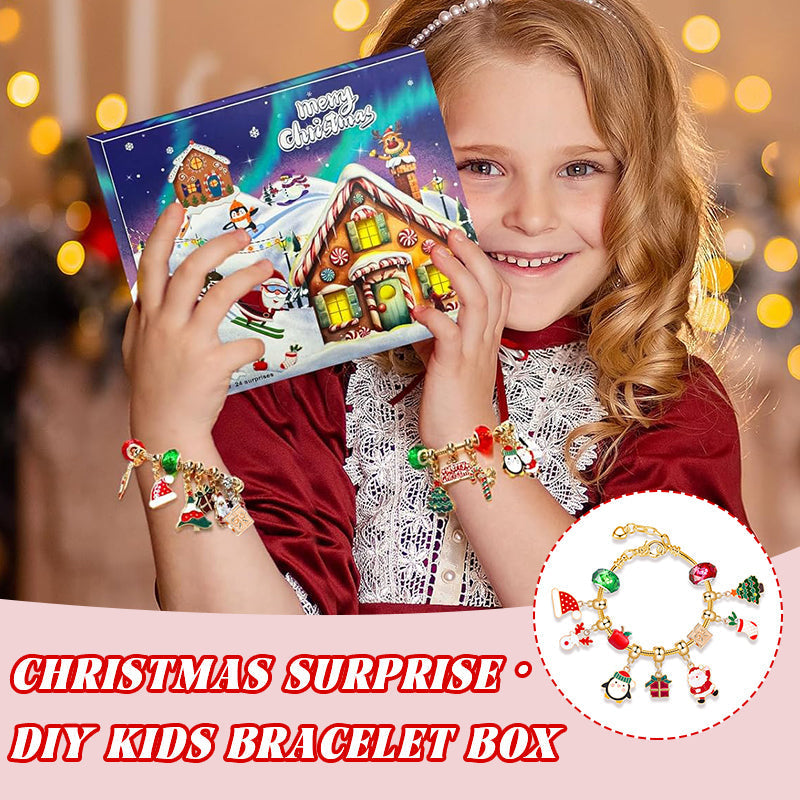🎄 Weihnachtsüberraschung - DIY-Kinderarmbandbox 🎁