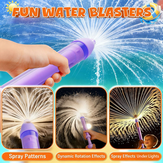 🟌 Feuerwerks-Wasserpistole für Kinder und Erwachsene