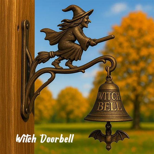 🧙‍♀️Hexenglocken helfen Ihnen, Ihre Gäste an der Tür zu begrüßen!🧹🔔Hexenglocke