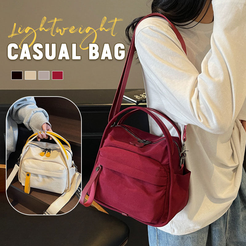 Leichte Oxford-Umhängetasche für Damen