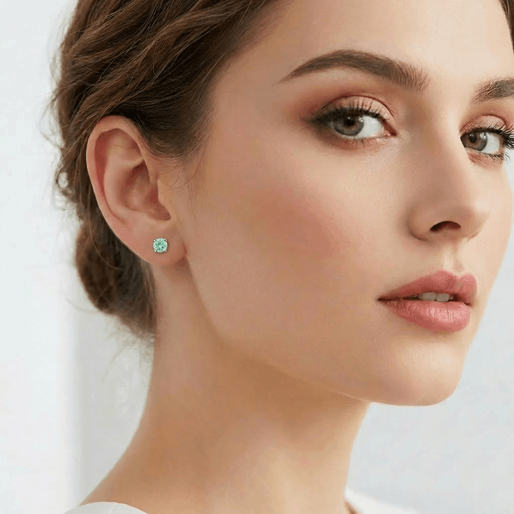 🌈Ohrringe aus Zirkonium-Titanstahl mit feuerwerksartigem Farbwechsel – angenehm zu tragen💫