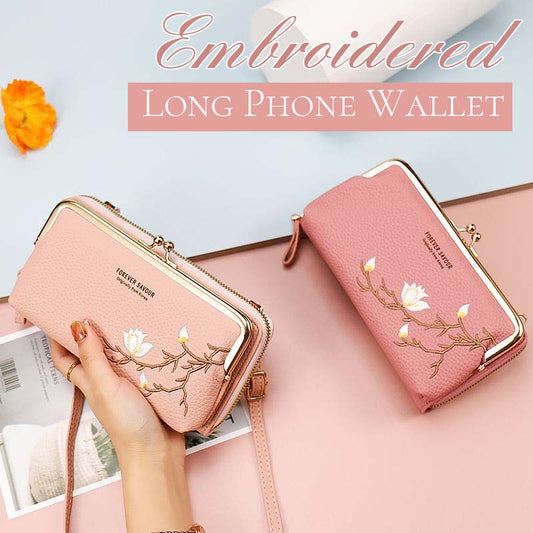 METALLO Clutch - Umhängetasche & Brieftasche in Einem