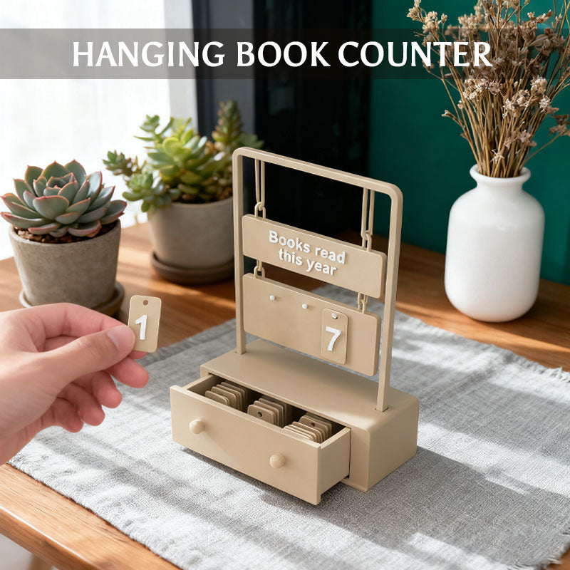 📚 Hängender Buchzähler