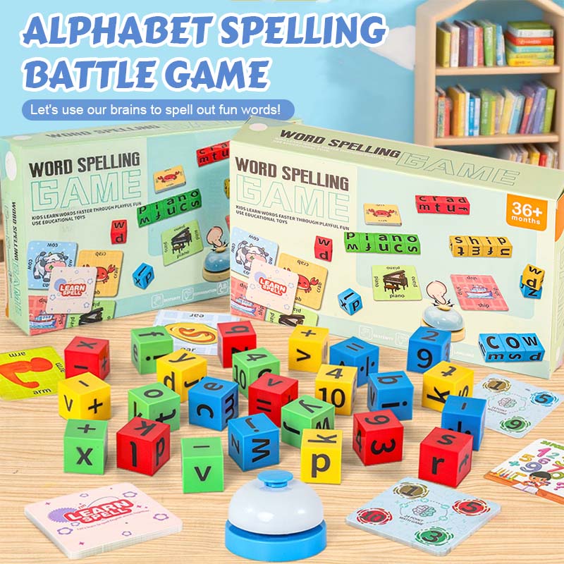 🔠 Alphabet-Battle-Spiel ✨ – 🧩 Lasst uns gemeinsam buchstabieren, spielen und wachsen!