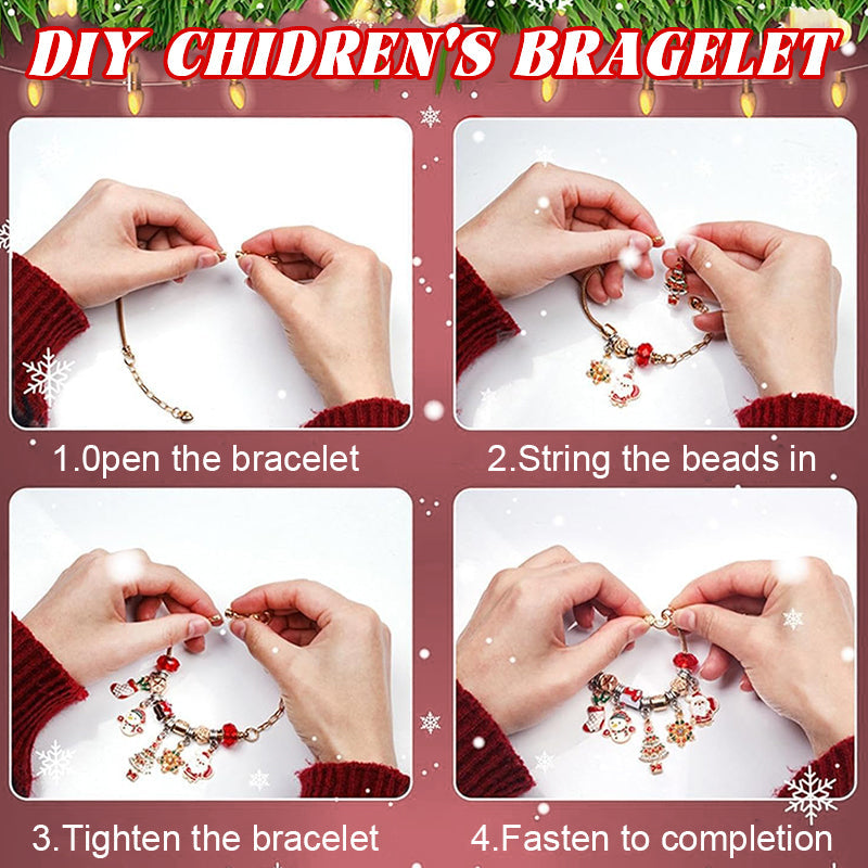 🎄 Weihnachtsüberraschung - DIY-Kinderarmbandbox 🎁