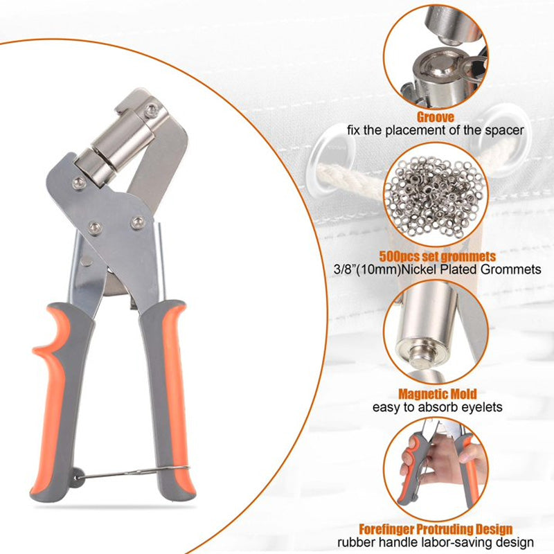 🔩 Manuelle Stanzmaschine – Werkzeug für Knöpfe und Ösen