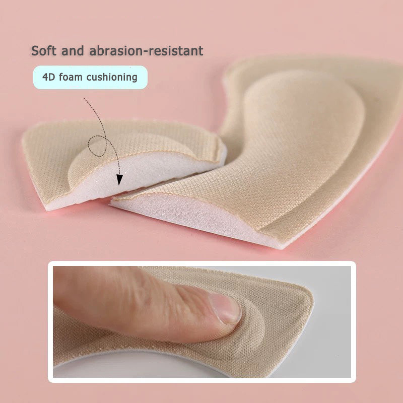 4D Anti-Blister Heel Grips – Verhindern Sie Verrutschen und Scheuern (8 Stück)