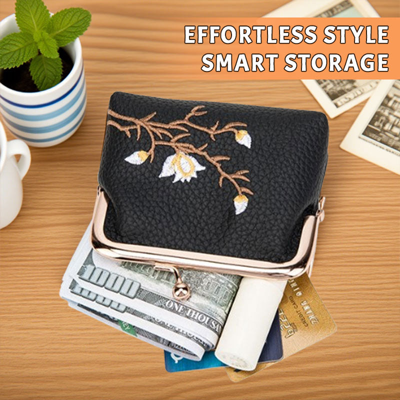 MINI MAESTRO Stickerei-Portemonnaie | Ultradünn & Organisiert