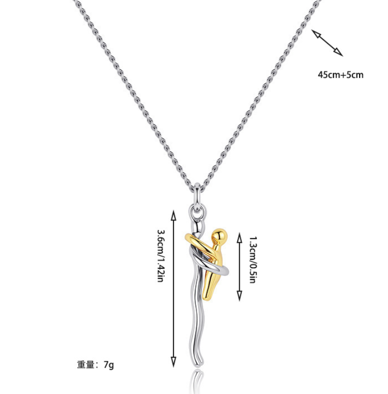 Mutter-Kind-Anhänger (Umarmung) | Eltern-Kind-Anhänger (Händchenhalten) – Ein gefühlvolles Geschenk zum Muttertag und Vatertag