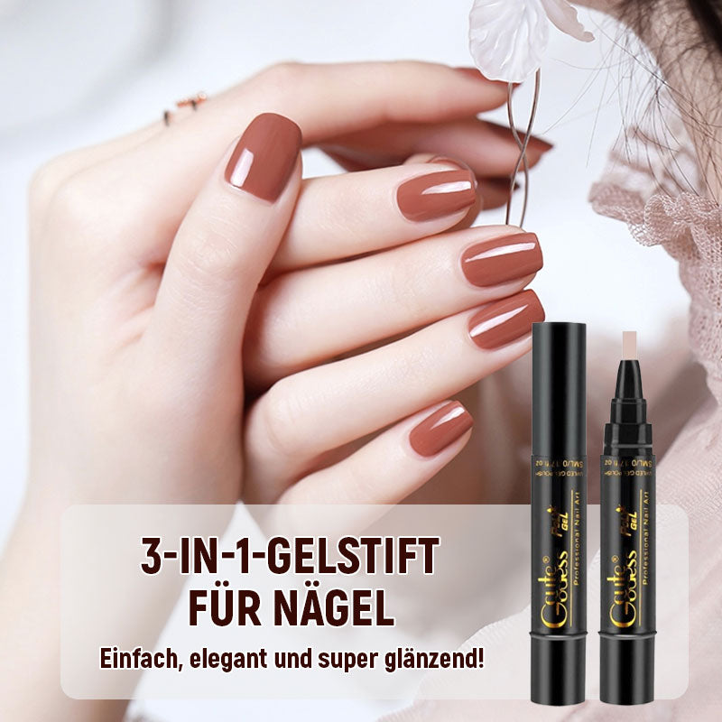 Ein-Schritt-Kleber Drei-in-Eins-Nagellack-Gelstift