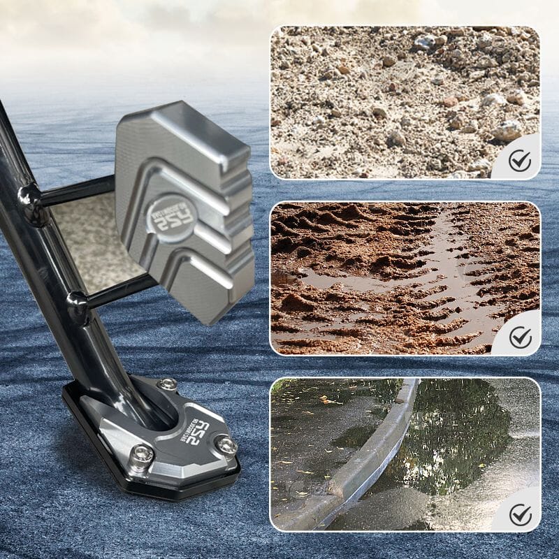 🔥Motorrad-Seitenständer-Verlängerungspad für den Ständerfuß