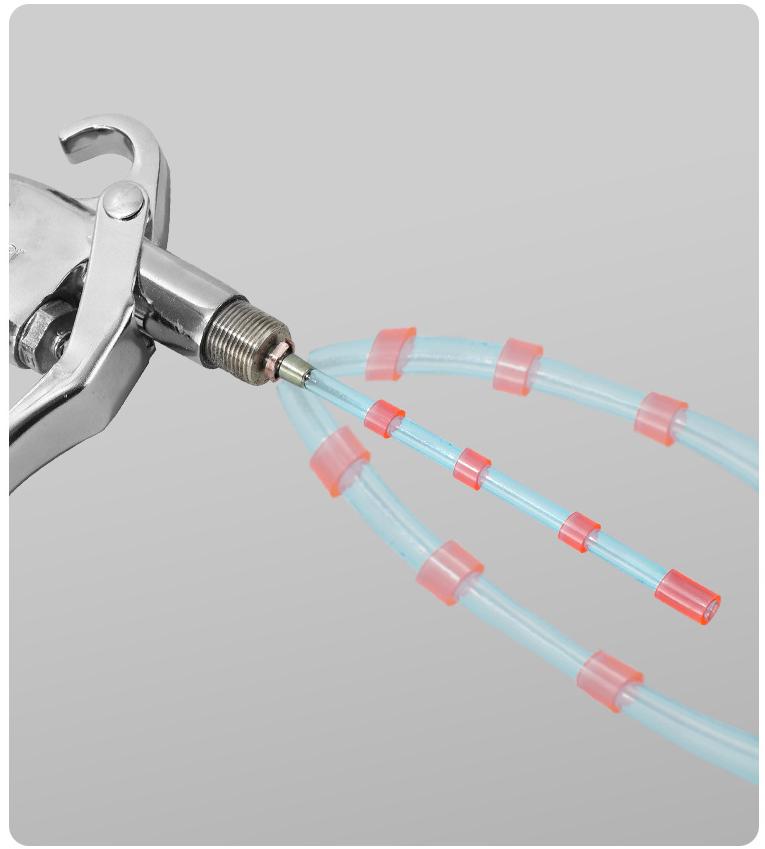 Tornado Reinigungspistole – 2-in-1-Luftblaspistole mit Bürste