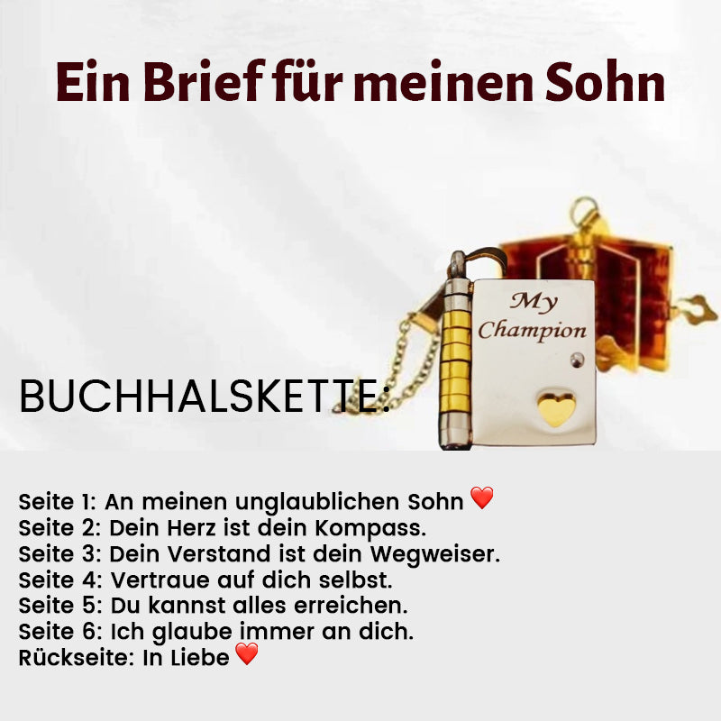👪Geschenk für mein Kind - "Mein kleiner Stern"-Buch-Halskette