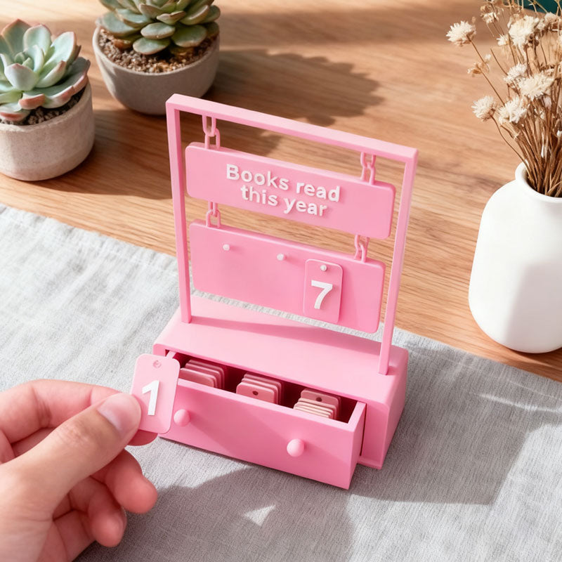 📚 Hängender Buchzähler