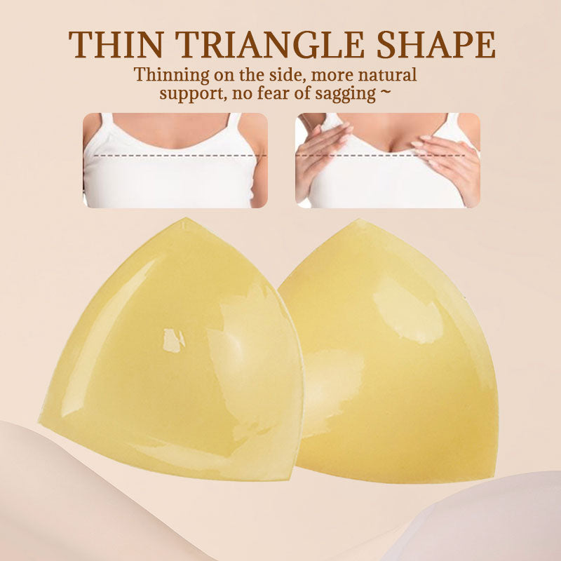 🌸【Invisible Lift】"SilkPeak" Push-Up Brustpads – Unsichtbar & Wasserdicht!