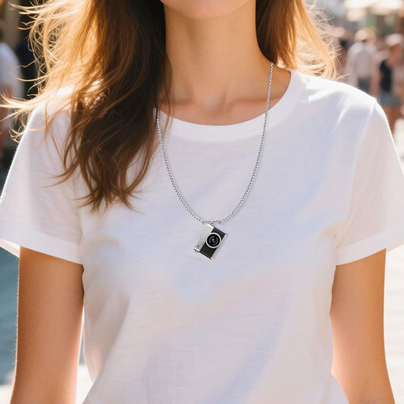 📸✨ Retro-Minikamera – Kompakte Schmuckkamera im Vintage-Design für scharfe, spontane Erinnerungsfotos! ✨🎞️