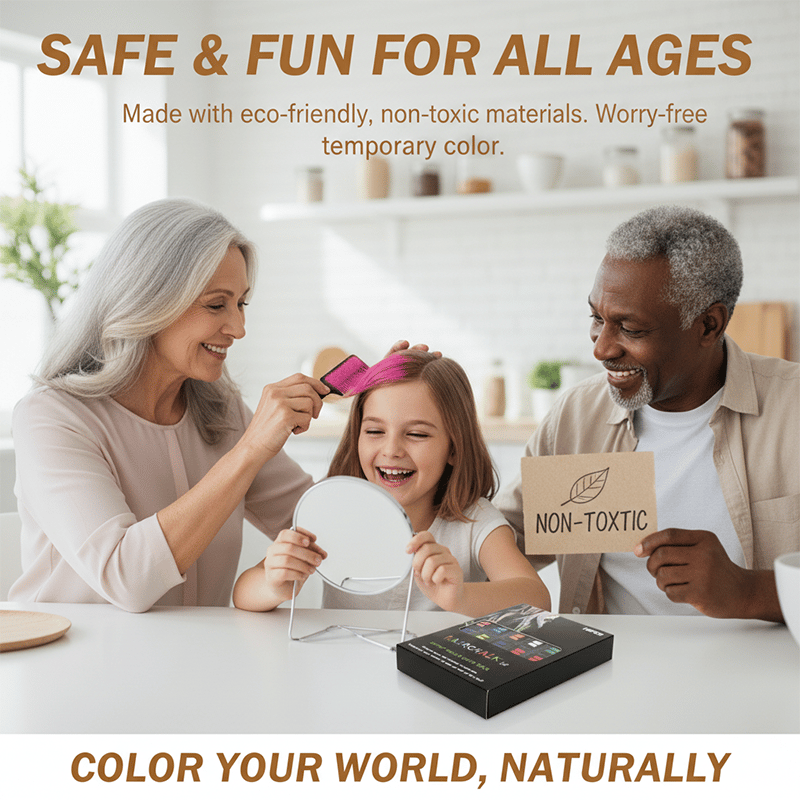 ✨Festliche Haarfarben-Kämme