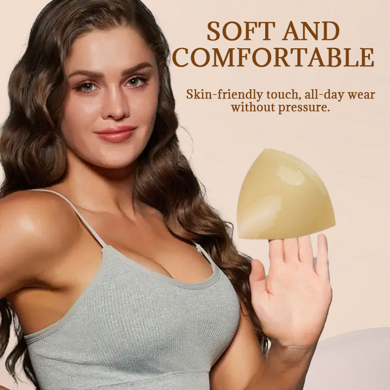 🌸【Invisible Lift】"SilkPeak" Push-Up Brustpads – Unsichtbar & Wasserdicht!