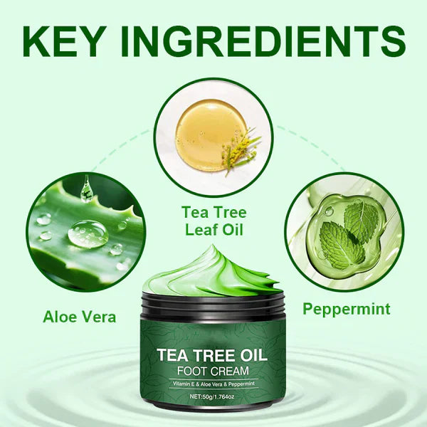 🥳2026 HEISSER VERKAUF🥳💞Über 50.000 verkauft!✨ 💝Beruhigende Fußcreme mit Aloe Vera und Teebaumöl