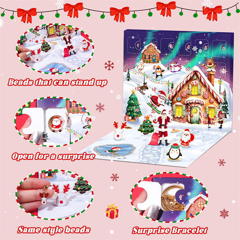 🎄 Weihnachtsüberraschung - DIY-Kinderarmbandbox 🎁