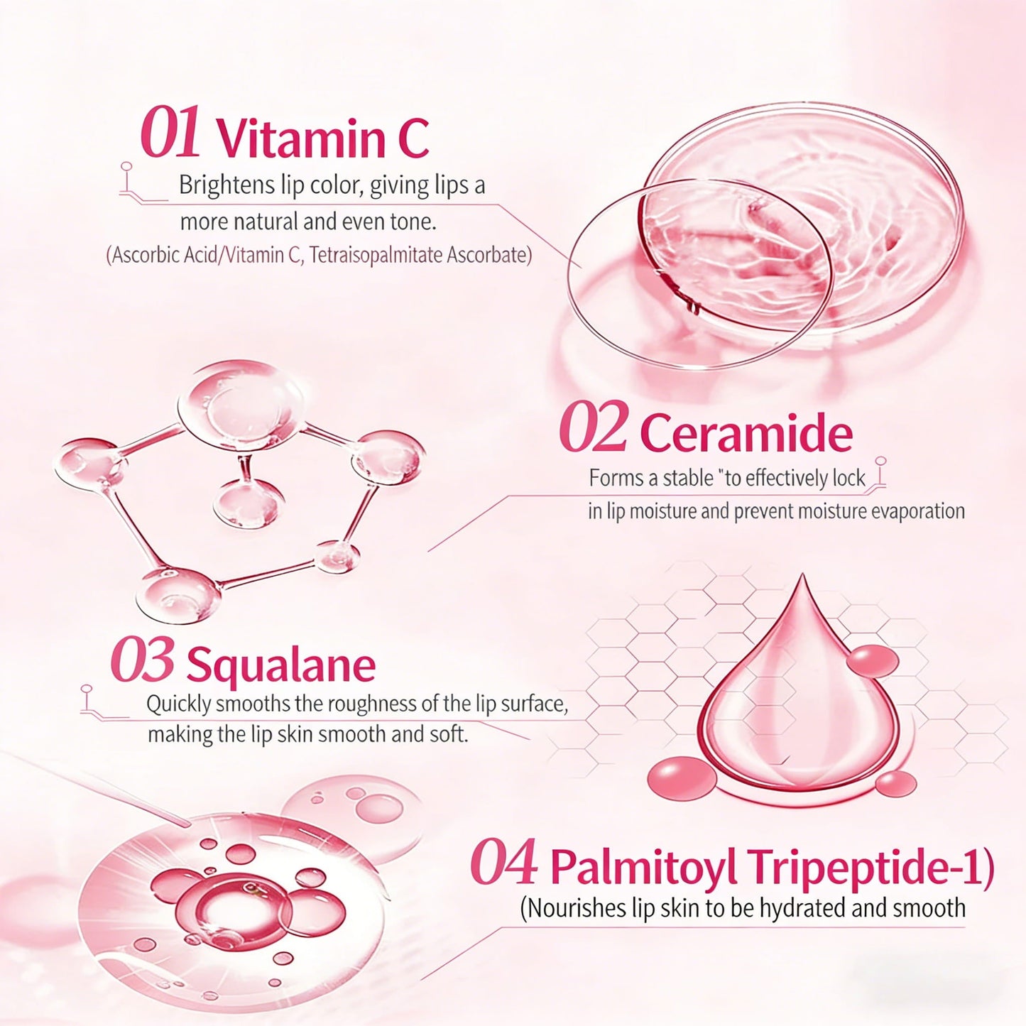 Sweet Bird Peptide Waterlight Lippenserum