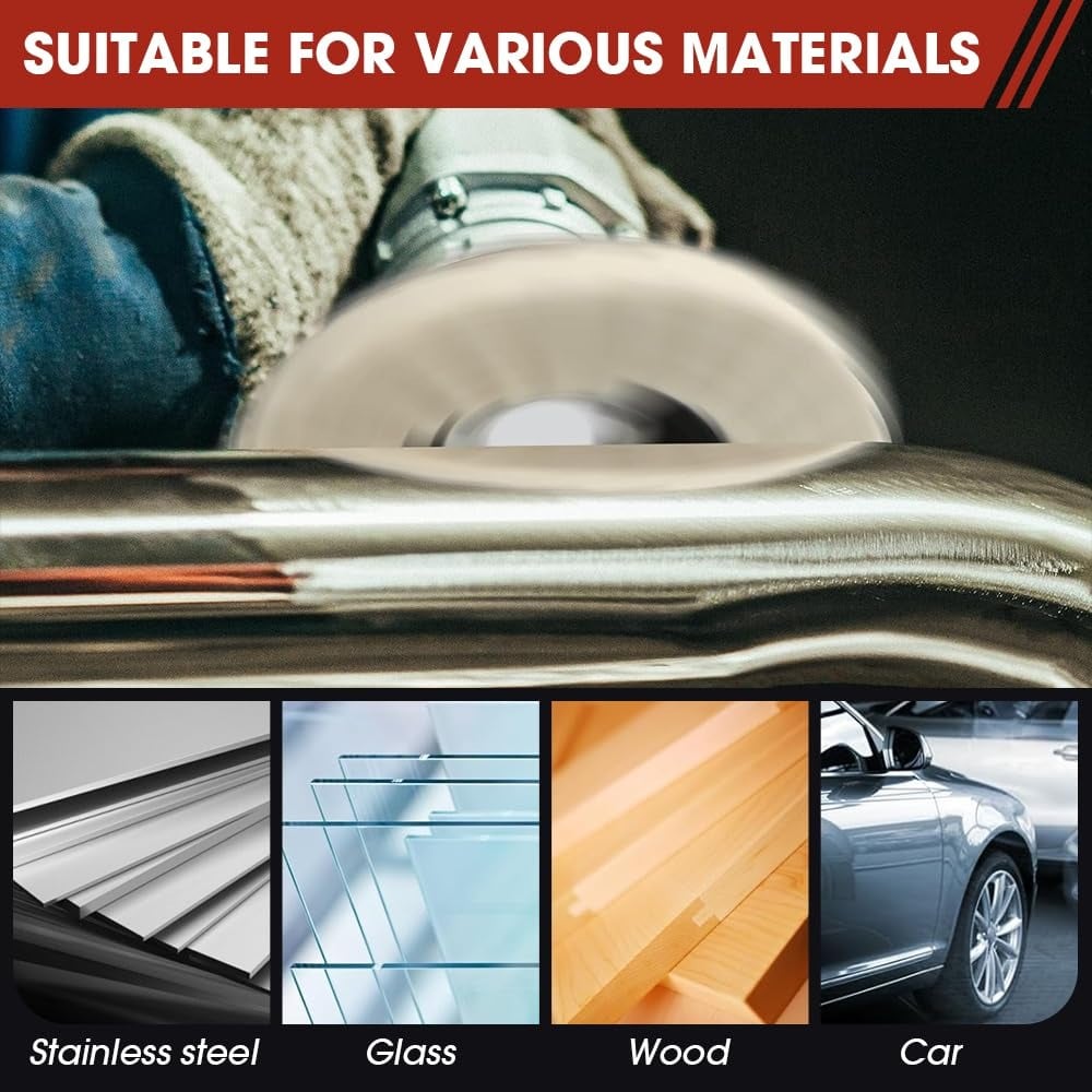 🔥Letzter Tag 48 % RABATT – Premium-Polierplatte aus Wollfilz für Winkelschleifer