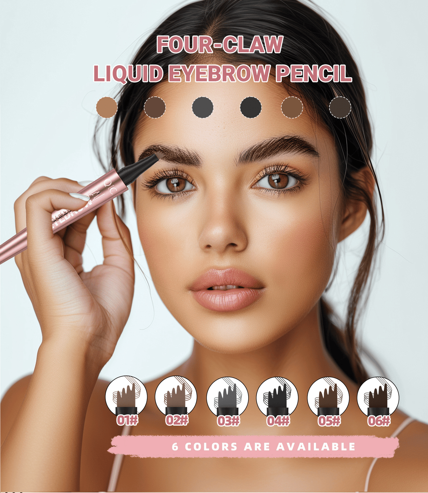 🔥Kaufen Sie 1, erhalten Sie 1 gratis!🌼Wasserfester Micro-Fork-Augenbrauenstift