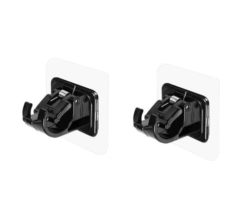 🔥Nagelfreie verstellbare Gardinenstangenhalter (2er-Set)