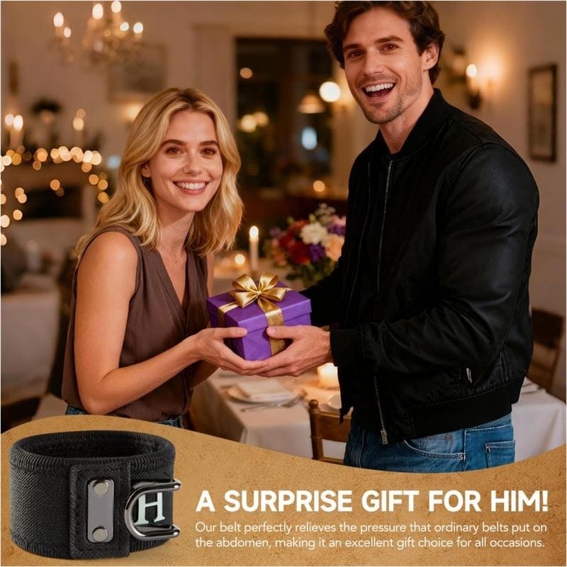 🔗✨ Elastischer Gürtel ohne Schnalle – Patentiertes, flexibles, unsichtbares Design mit taktischem Hakensystem! ✨🛡️