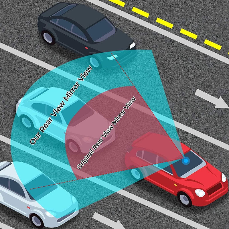 Rückspiegel Gebogener Spiegel