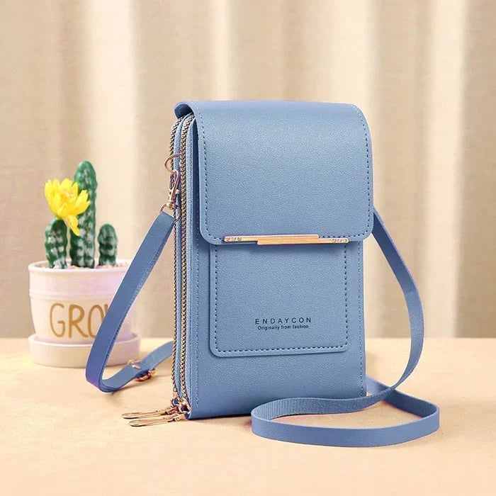 🎁 Diebstahlsichere Tasche aus echtem Leder 🤩