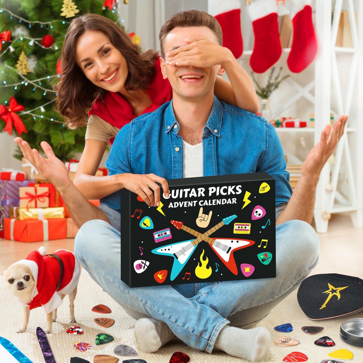 🔥LETZTER TAG 49 % RABATT – 🎸Gitarrenpick-Adventskalender 2025🎁